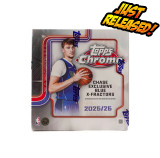 2025-26 Topps Chrome Basketball MEGA Box (Choose Team - 5-box Break #1)